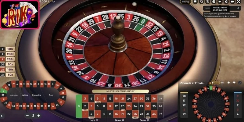 Các loại cược trong Roulette