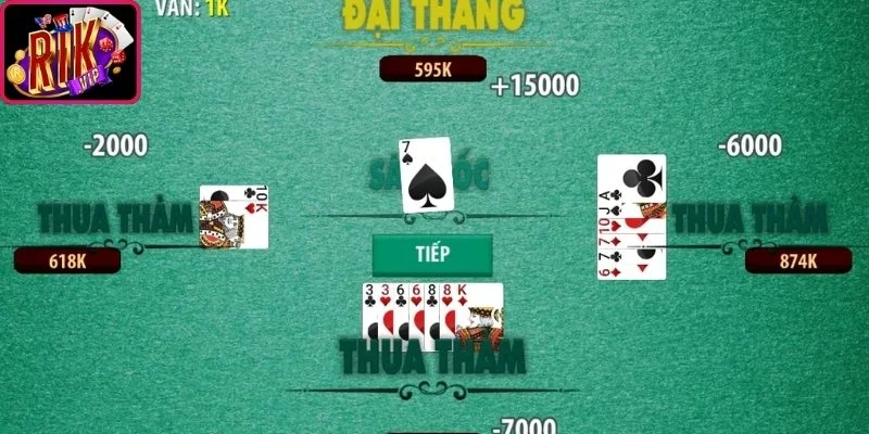 Thứ tự sắp xếp các lá bài từ thấp đến cao trong game